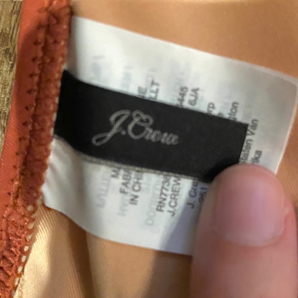 J Crew Red Bikini Top - Picture 5 of 5